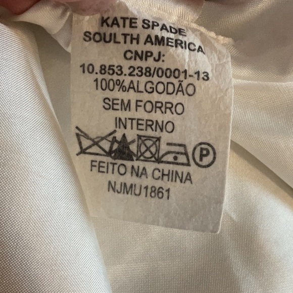 Kate Spade metallic tweed shimmering cap sleeve shift dress size 2 - Picture 7 of 7